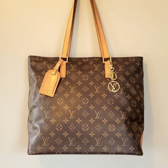 Louis Vuitton Handbags - Authentic LOUIS VUITTON Monogram Cabas Mezzo Tote Shoulder Bag
